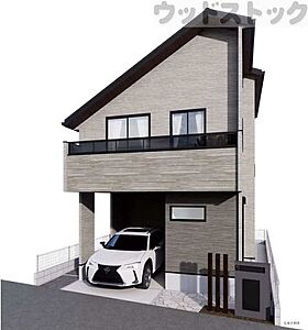 外観:外観パース 外観:外観パース