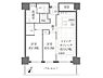間取り：2LDK、価格1億9480万円、専有面積68.59m2、バルコニー面積10.4m2