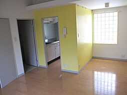 コージーコート 2階1Kのリビング/ダイニング