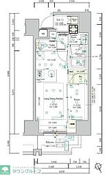 SYFORME TACHIKAWA 1LDKの間取図画像
