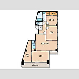 間取図画像 3SLDK