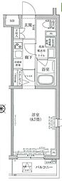 ルフレ池袋ノース 1Kの間取図画像