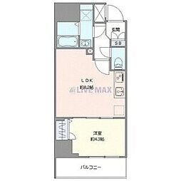 PrimeBliss板橋本町 1LDKの間取図画像