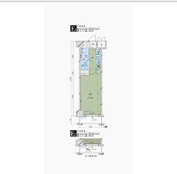メインステージ大山 1Kの間取図画像