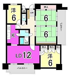 間取図画像 4LDK
