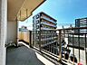 バルコニー：【中原スカイマンション】2SLDK中古マンション♪角部屋♪カウンターキッチン♪小学校まで徒歩約8分♪
