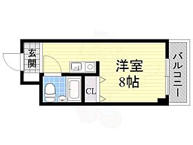 大阪府豊中市螢池中町３丁目（賃貸マンション1R・1階・20.23㎡） その2