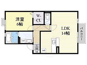 グリーンヴィラ若松  ｜ 大阪府豊中市走井１丁目8番10号（賃貸アパート1LDK・2階・49.56㎡） その2