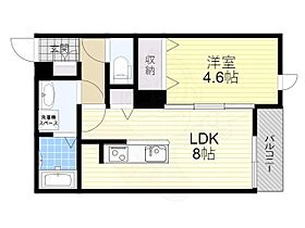 Riemon蛍池  ｜ 大阪府豊中市螢池北町１丁目（賃貸アパート1LDK・2階・34.11㎡） その2