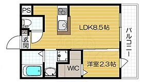 リアコート豊中岡町2  ｜ 大阪府豊中市宝山町（賃貸アパート1LDK・2階・25.37㎡） その2