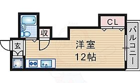 アドレス穂積2  ｜ 大阪府豊中市穂積１丁目（賃貸マンション1R・3階・24.10㎡） その2