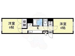 間取図画像 2K