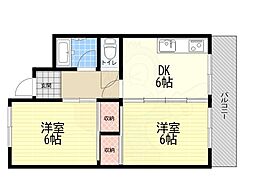 セントラルコート南桜塚 3階