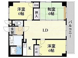 ボヌール千里中央 3階/-