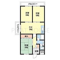 ヤマイチＰＬＡＺＡシカゴ 401 ｜ 和歌山県和歌山市加納（賃貸マンション3LDK・4階・62.50㎡） その2