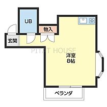 コーポホワイト名草 1D ｜ 和歌山県和歌山市田尻（賃貸アパート1R・1階・21.00㎡） その2