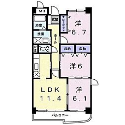 🉐敷金礼金0円！🉐グラース　アンジュI