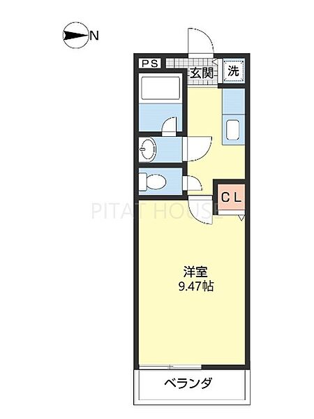 フジパレス水道路 207｜和歌山県和歌山市中之島(賃貸アパート1K・2階・27.00㎡)の写真 その2