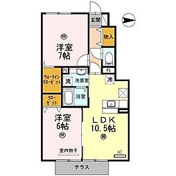 D-room内原 B棟 1階
