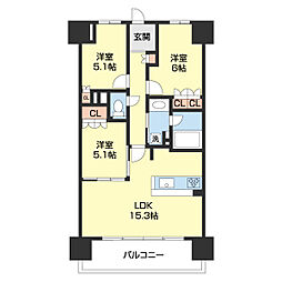 シャルマンフジスマート和歌山城公園 4階/402