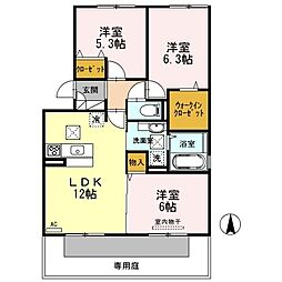 メゾンドヒル 1階