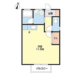 モンテ・エスポワール田中町 2階/203