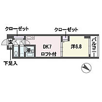 リュミエール博多  ｜ 福岡県福岡市博多区美野島2丁目1-38（賃貸マンション1DK・11階・33.00㎡） その2