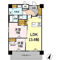 グランデール博多  ｜ 福岡県福岡市博多区美野島3丁目1-40（賃貸マンション2LDK・8階・61.19㎡） その2