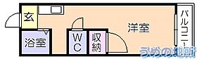 ヴィラ210 206 ｜ 福岡県久留米市合川町（賃貸アパート1R・2階・22.00㎡） その2