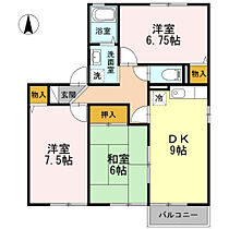 アムール中央 201 ｜ 大分県大分市下郡中央２丁目（賃貸アパート3LDK・2階・65.57㎡） その2