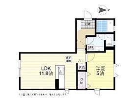 コオリナB棟 B101  ｜ 大分県大分市原新町16番12号（賃貸アパート1LDK・1階・40.69㎡） その2