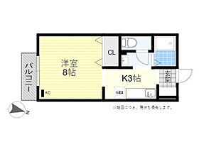 ジュネス牧 207 ｜ 大分県大分市牧上町11番3号（賃貸アパート1K・2階・26.71㎡） その2