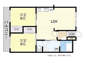 第3池辺ビル 404 ｜ 大分県大分市西浜（賃貸マンション2LDK・4階・64.40㎡） その2