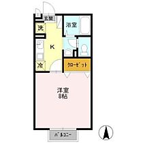 コーポラス羽屋A 107 ｜ 大分県大分市羽屋３丁目8番1号（賃貸アパート1K・1階・26.71㎡） その2