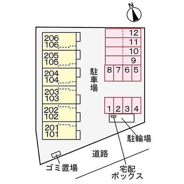 レガシー荏隈 102｜大分県大分市大字荏隈(賃貸アパート1LDK・1階・44.70㎡)の写真 その12