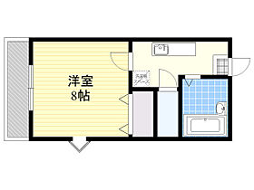 榎ハイツＣ棟 206 ｜ 大分県大分市旭町6番25号（賃貸アパート1K・2階・19.20㎡） その2