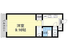 サンヒーローマンション亀川2 202 ｜ 大分県別府市亀川中央町26番16号（賃貸マンション1K・2階・28.71㎡） その2