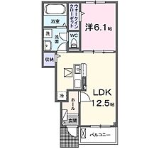 ゼロツー参番館 104 ｜ 大分県別府市鶴見2629番2号（賃貸アパート1LDK・1階・44.70㎡） その2