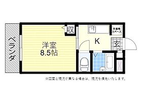 ユニコーポ佐野 A307 ｜ 大分県大分市大字丹川佐野4455番（賃貸マンション1K・3階・24.00㎡） その2