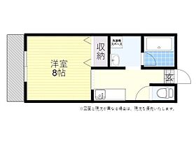 ラ・フォルテ城原 205 ｜ 大分県大分市大字城原2351番1号（賃貸アパート1K・2階・28.40㎡） その2