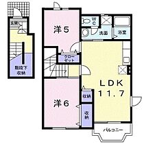 リバ－ハイムＡ 201 ｜ 大分県大分市大字東上野（賃貸アパート2LDK・2階・58.98㎡） その2