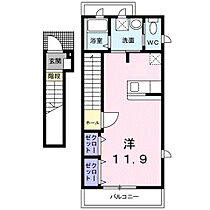 ヴェルジュ・マ・メゾン2 201 ｜ 大分県大分市大字千歳681番1号（賃貸アパート1R・2階・36.57㎡） その2