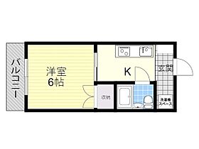 サザンブライト3 203 ｜ 大分県大分市南鶴崎２丁目8番29号（賃貸マンション1K・2階・17.28㎡） その2