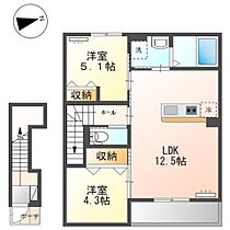 YSK・ユウセイ 205 ｜ 大分県大分市大字関園詳細未定番（賃貸アパート2LDK・2階・52.93㎡） その2