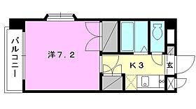 ジョイフル第5祝谷 401 号室 ｜ 愛媛県松山市祝谷6丁目（賃貸マンション1K・4階・23.49㎡） その2