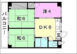 間取図画像 3DK