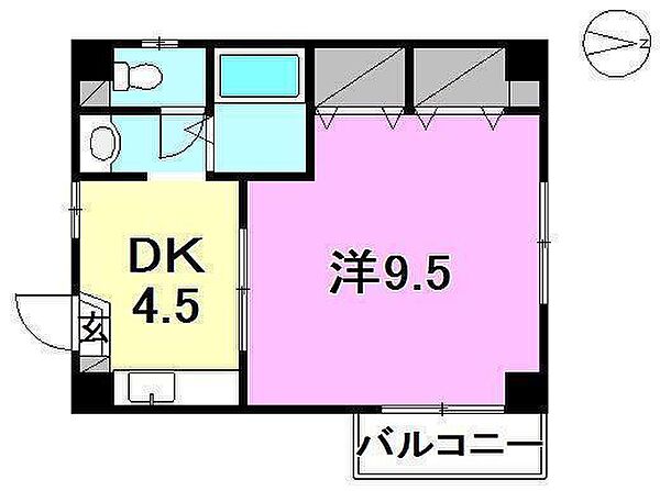 アルバコート 101 号室｜愛媛県松山市南持田町(賃貸マンション1DK・1階・31.18㎡)の写真 その2