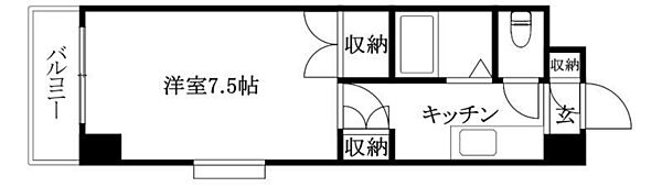 ジョイフル第2祝谷 301 号室｜愛媛県松山市祝谷6丁目(賃貸マンション1K・3階・24.65㎡)の写真 その2