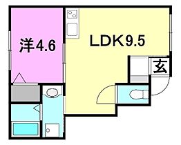 ＬＵＭＩＥＬＥ府中2 105 号室 ｜ 愛媛県松山市府中（賃貸アパート1LDK・1階・31.79㎡） その2