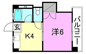 池田ビル 403 号室 ｜ 愛媛県松山市南江戸3丁目（賃貸マンション1K・4階・21.87㎡） その2